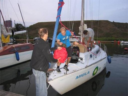 S/Y Migla kelionė į Bornholmą