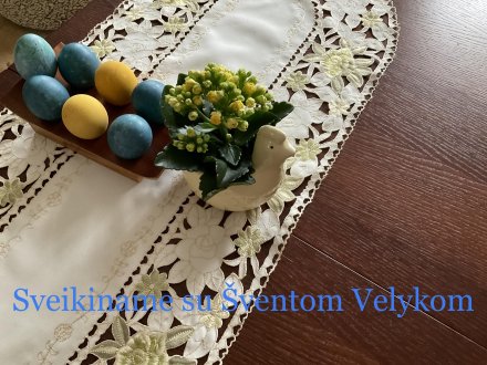Sveikiname su Šventomis Velykomis!