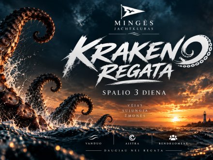 Spalio 3 dieną – sezono uždarymo regata