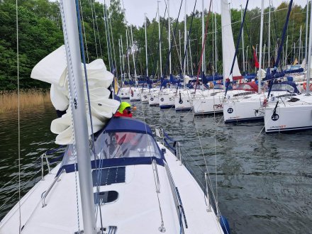 Regata Mozūrų ežeruose.