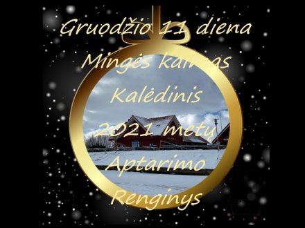 Kalėdinis metų aptarimo renginys