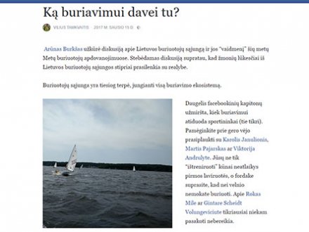 Diskusija apie LBS ir kitus svarbius dalykus (Papildyta N. Nasvyčio laišku )
