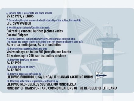 Seno pavyzdžio kvalifikacijos dokumentų keitimas