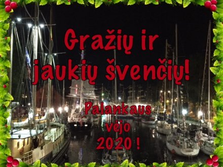 Kalėdinis sveikinimas.