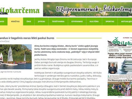 Šilokarčema rašo apie vaikų stovyklą